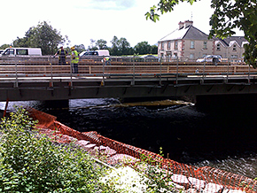 Severn Irsko 2014 - rekonstrukce mostu